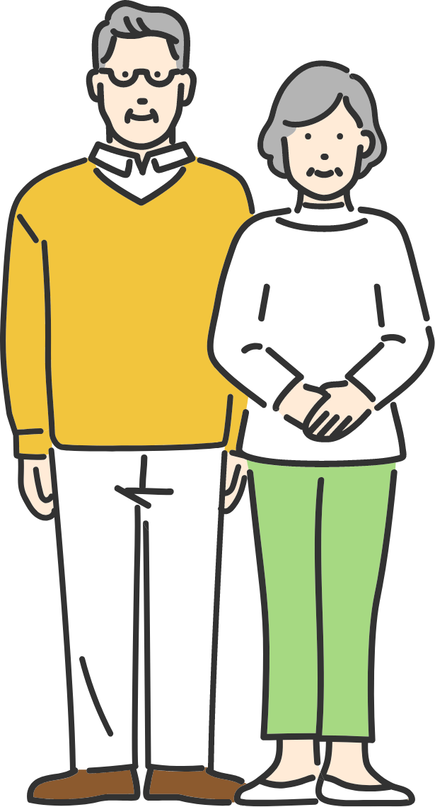 夫婦のイラスト